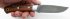 Нож МТ-51М кухонный (сталь Х12МФ, бубинго) в руке