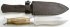 Нож Варвар (сталь Х12МФ, зебрано) цельнометаллический с ножнами