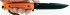 Нож Delta (сталь AUS-8) Black orange в руке