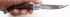 Нож складной Рысь-2 (сталь Х12МФ, орех) в руке