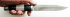 Нож Щука (сталь Х12МФ, кожа, рог, дюраль) в руке