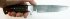 Нож Судак (дамаск, венге, дюраль) цельнометаллически