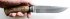 Нож Бизон (сталь ХВ5, кап клёна) в руке
